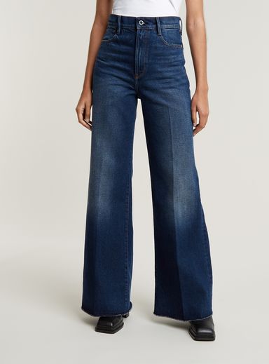 Deck Ultra High Wide Leg Jeans